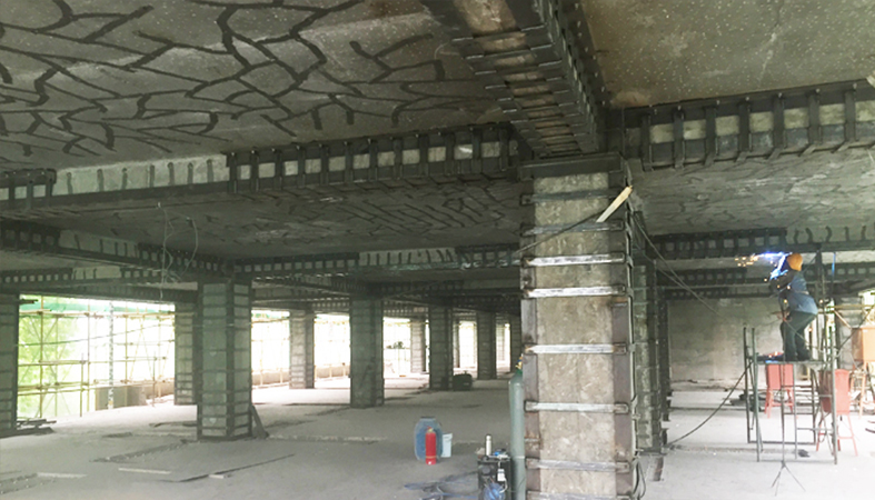 粘鋼、包鋼加固